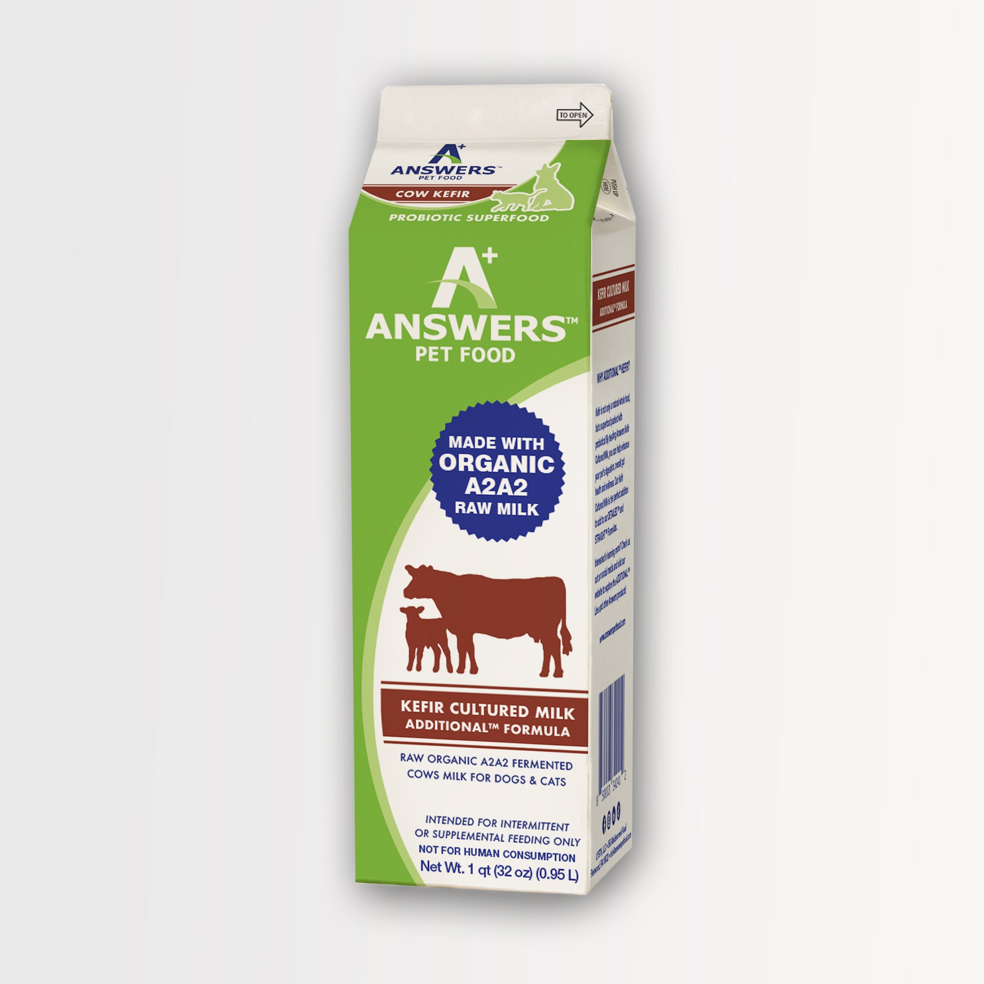 Additional Organic Raw Cow Milk Kefir